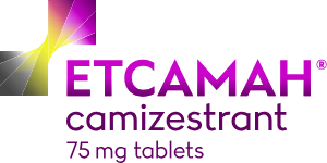 ETCAMAH® (camizestrant) 75 mg tablets Logo
