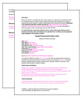 FASENRA Sample Renewal Authorization Letter FASENRA Sample Renewal Authorization Letter