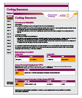 FASLODEX Reimbursement Coding Sheet FASLODEX Reimbursement Coding Sheet
