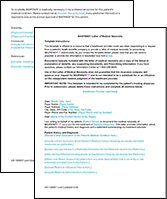 Sample Letter of Medical Necessity