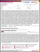 BAXFENDY Patient Authorization Form