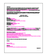 FluMist Sample Letter of Appeal