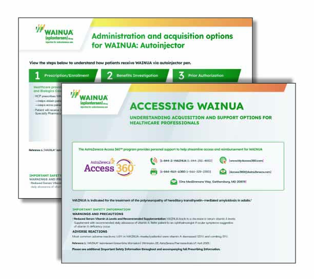 WAINUA® (eplontersen) Benefits Coordinator Guide